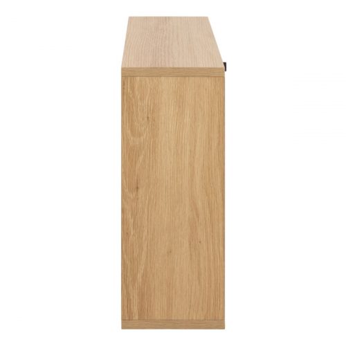 Albany Shoe Cabinet 1 Flip Down Door In Oak - Image 3