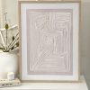 Large framed abstract wall art - Image 2
