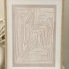 Large framed abstract wall art - Image 3