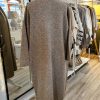 Quality soft knit coatigan - taupe - Image 4
