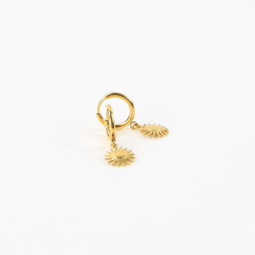 Sun charm earrings - Image 6