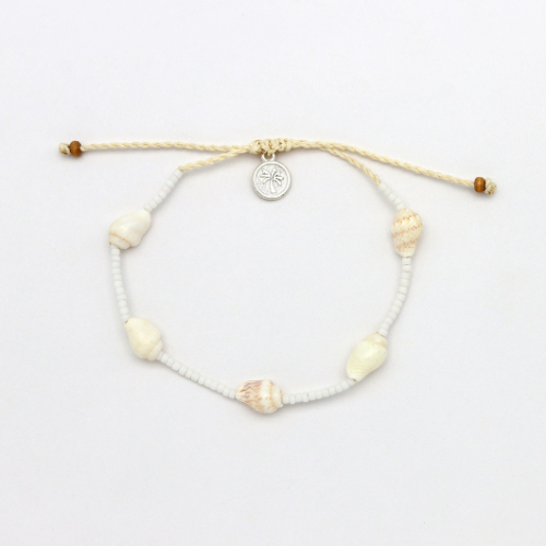 Shell & pretty bead bracelet - Image 3