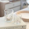 Glass daisy candle holder - 2 sizes - Image 3