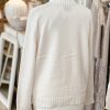 Cotton mix boyfriend cardigan - White - Image 4
