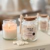 Heart shaped wax melts in glass jar with spoon - 6 scent options - Image 12