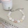 Pretty pearl disc bracelet - Image 2