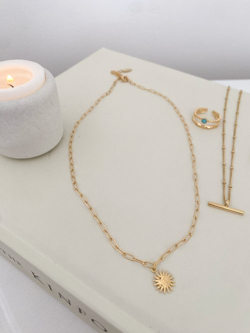 Sun charm necklace - Image 4