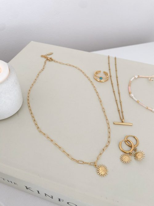 Sun charm necklace - Image 2