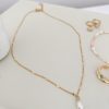 Pretty pearl drop necklace - Image 5
