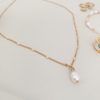 Pretty pearl drop necklace