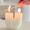 Nordic arch ribbed candle - Image 2