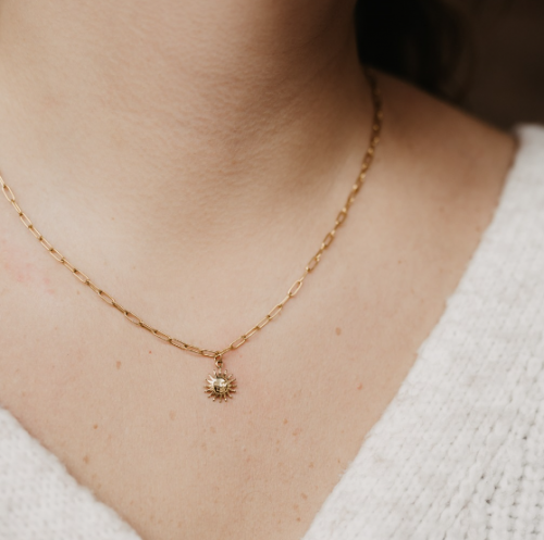 Sun charm necklace - Image 8