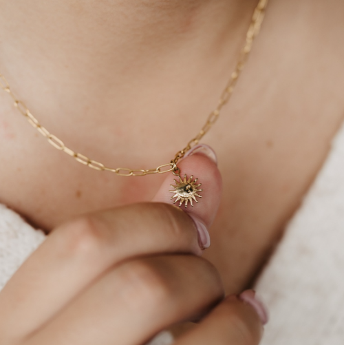 Sun charm necklace - Image 9
