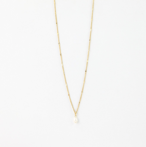 Pretty pearl drop necklace - Image 4
