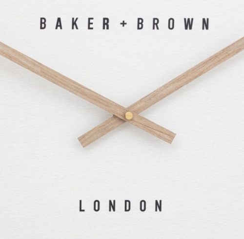 Longstone Clock 50cm - Glass/Oak - Image 3