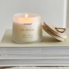 Small Sea Breeze candle with wooden lid