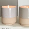 Tonal stoneware candle jar - 2 colour options - Image 4