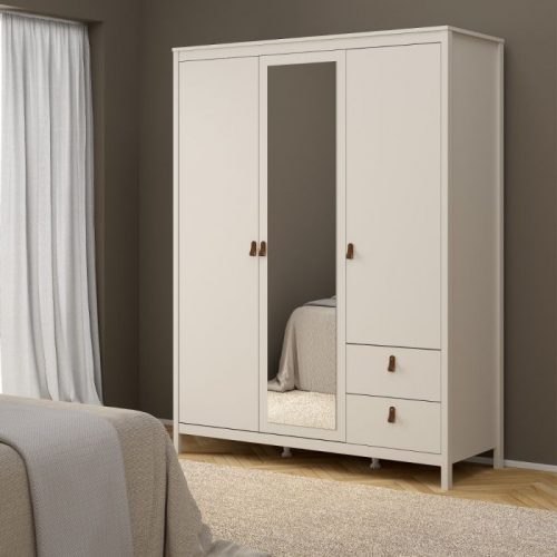 Loft wardrobe with mirror - Cashmere