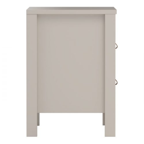 Loft two drawer bedside table in Cashmere - Image 7