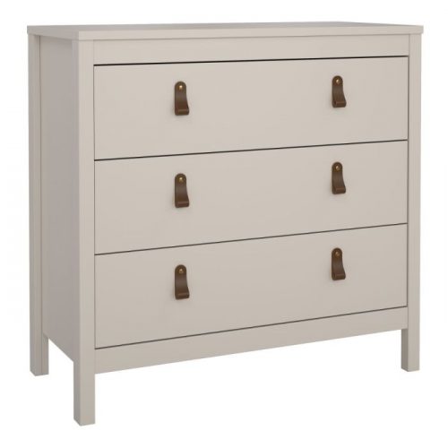 Loft Three drawer chest in Cashmere