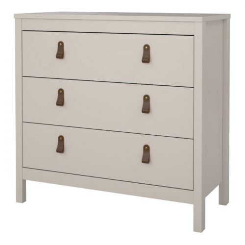 Loft Three drawer chest in Cashmere - Image 4