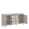 Loft Sideboard 2 Doors + 3 Drawers in Cashmere - Image 6