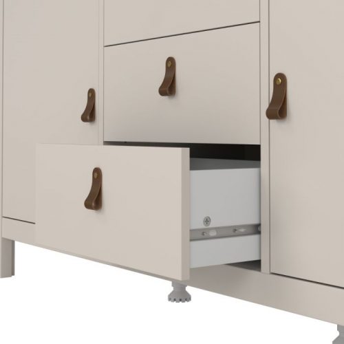 Loft Sideboard 2 Doors + 3 Drawers in Cashmere - Image 7