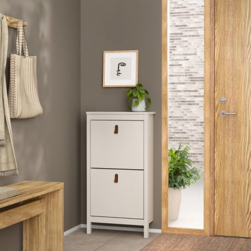 Loft Shoe Cabinet in Cashmere - Image 2