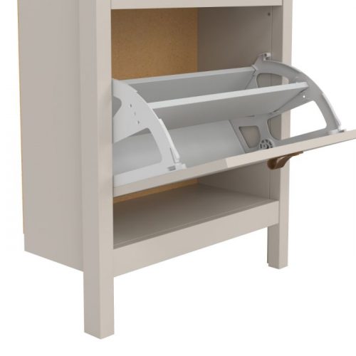 Loft Shoe Cabinet in Cashmere - Image 6