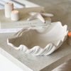 Very large ceramic clam shell - Image 4