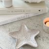 Ceramic decorative star fish dish
